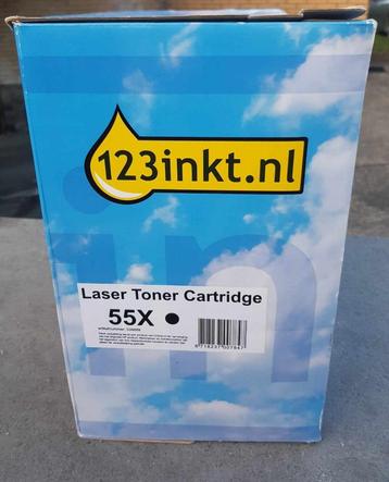 hp 55X ce255X toner 123inkt versie beschikbaar voor biedingen