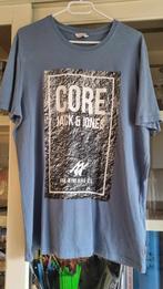 Heren t-shirt XL Jack & Jones, Kleding | Heren, Verzenden, Gedragen, Blauw, Jack & Jones