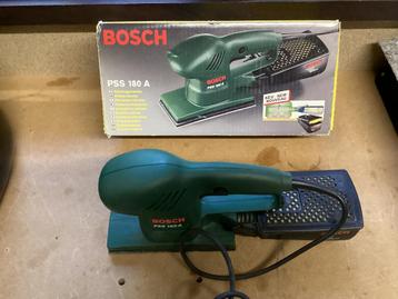 Bosch schuurmachine PSS 180 A, Doe-het-zelf en Bouw, Ophalen of Verzenden, Gebruikt