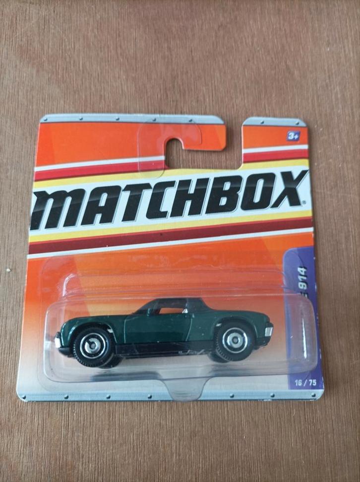Matchbox '71 Porsche 914 ,(Recolor) nr 16 uit lijst 2010, Hobby en Vrije tijd, Modelauto's | Overige schalen, Zo goed als nieuw