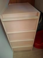 Slaapkamer beige. Slaapkamer met drie kasten en commode, bed, Huis en Inrichting, Kasten | Kleerkasten, Ophalen, Zo goed als nieuw