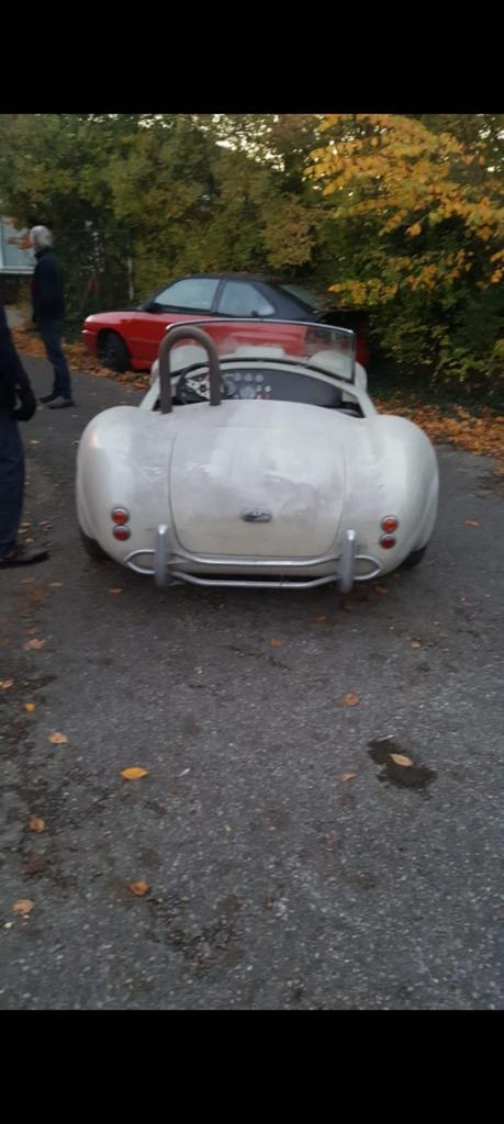 AC SHELBY COBRA 427 KITCAR, Auto's, Oldtimers, Particulier, AC, Benzine, Cabriolet, 2 deurs, Handgeschakeld, Overige kleuren, Zwart