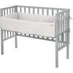 Roba babybed co-sleeper 2 in 1 taupe met matras, bumper, Enfants & Bébés, Berceaux & Lits, Enlèvement ou Envoi, Lit, Neuf