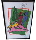 Nicole Van goethem 1941-2000.kleurenlitho., Ophalen of Verzenden