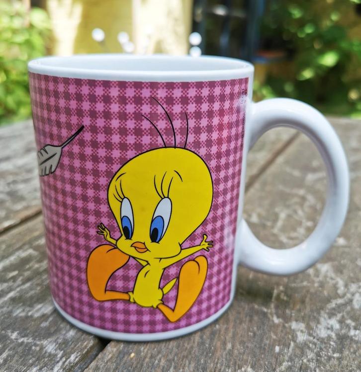 Kop of mok Tweety, Huis en Inrichting, Keuken | Servies, Gebruikt, Kop(pen) en/of Schotel(s), Keramiek, Ophalen of Verzenden