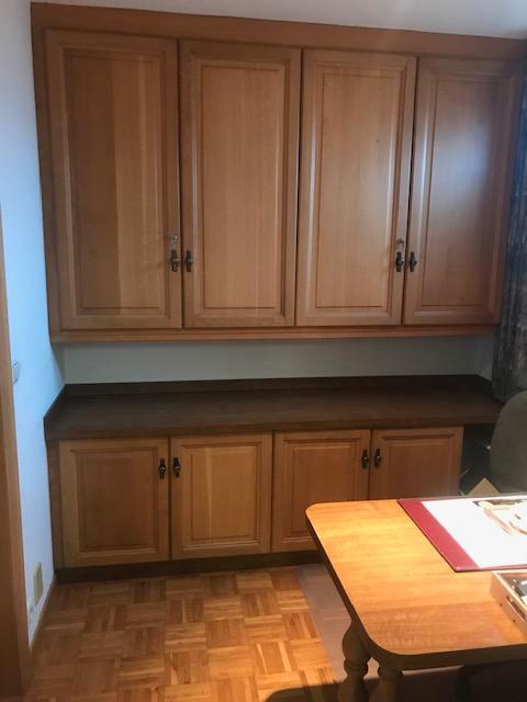 Eiken bureaukasten, opbergkasten …, Huis en Inrichting, Bureaus, Gebruikt, Bureau, Ophalen