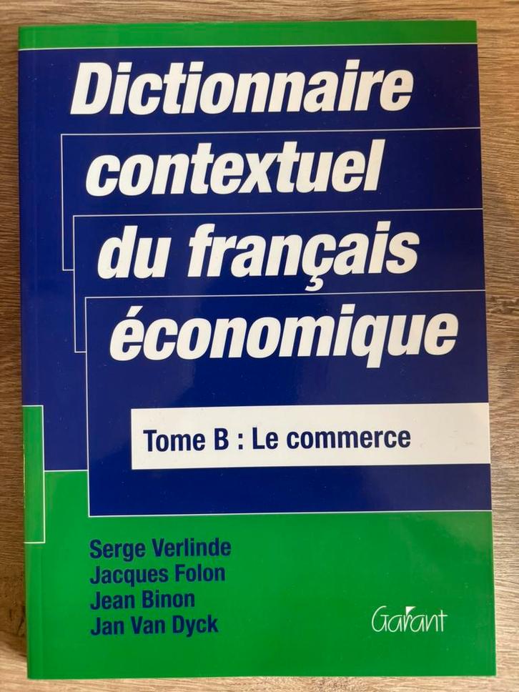 Dictionnaire contextuel du francais économique B, Boeken, Taal | Overige Talen, Ophalen