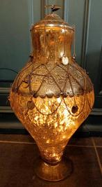 Verres 19ème siècle, verre taillé coupé en métal argenté, Enlèvement ou Envoi