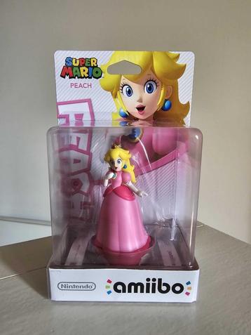 Amiibo Peach - Super Mario  - New & Sealed beschikbaar voor biedingen