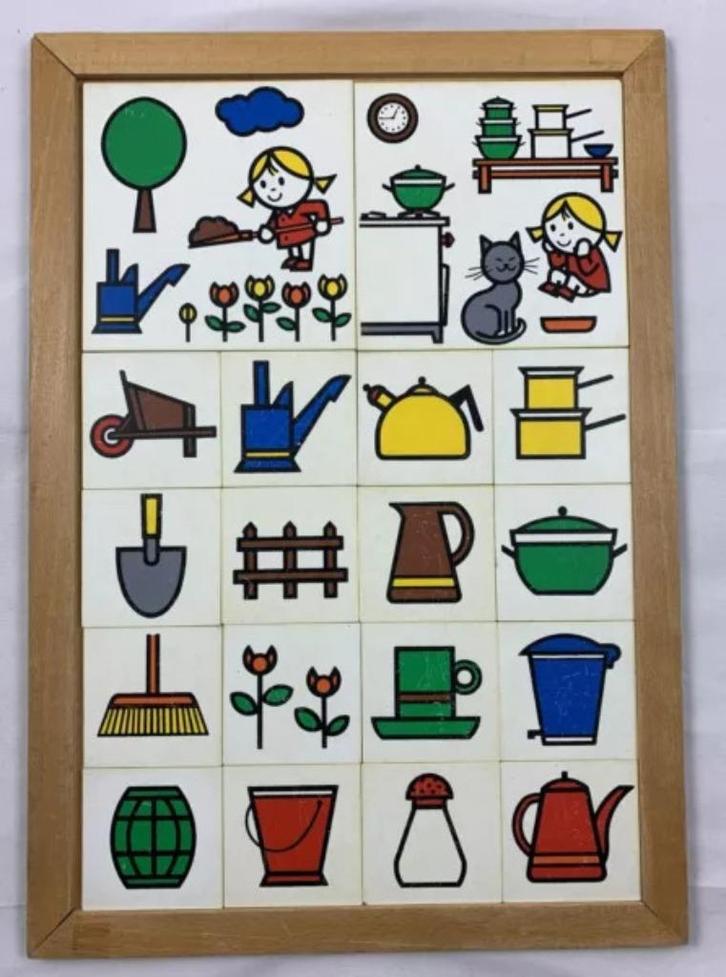 Educo ordenen tuin keuken schoolmateriaal educatief spel 2+, Kinderen en Baby's, Speelgoed | Educatief en Creatief, Zo goed als nieuw