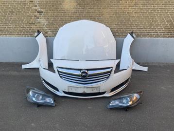 voorkop opel insignia 2013 tot 2016 wit voorkant compleet  beschikbaar voor biedingen
