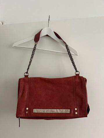 Clio Goldbrenner Bordeaux Athena, Enlèvement, Utilisé, Rouge, Sac à bandoulière