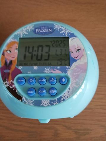 Frozen Disney Projector Wekker nachtlicht, Enlèvement ou Envoi, Comme neuf