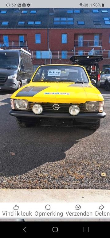 Opel kadet  1600s, Auto's, Opel, Particulier, Te koop
