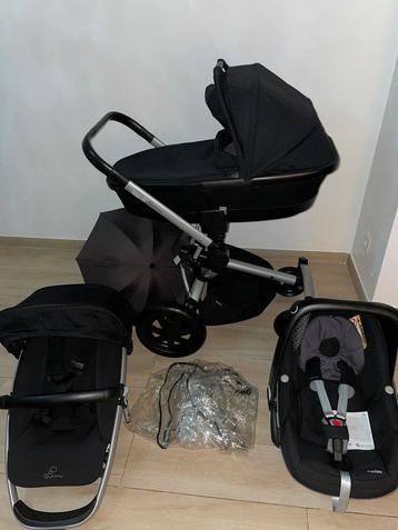 Quinny BuZz 4 Black  kinderwagen 3- in-1 Complete beschikbaar voor biedingen