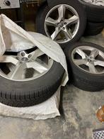 4x Continental winterbanden op Audi velg – 255/55 R19, Gebruikt, 255 mm, Banden en Velgen, Winterbanden