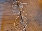 Vintage 60s draadstoeltjes voor kinderen, Huis en Inrichting, Stoelen, Ophalen, Gebruikt, Twee, Wit