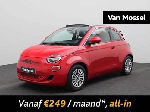 Fiat 500C 500e 42 kWh (Red), Auto's, Fiat, Bedrijf, Te koop, 500C, Airconditioning, Bluetooth, Climate control, Cruise Control