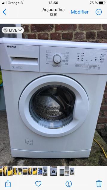 Lave-linge fonctionnels beschikbaar voor biedingen