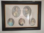 schilderij met gezin Koningin Astrid - Koning Leopold III, Ophalen, Gebruikt, Kaart, Foto of Prent