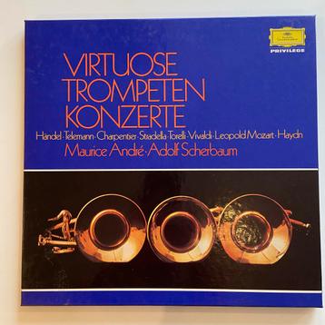 2x LP box Virtuoze Trompeten Konzerte Mint beschikbaar voor biedingen