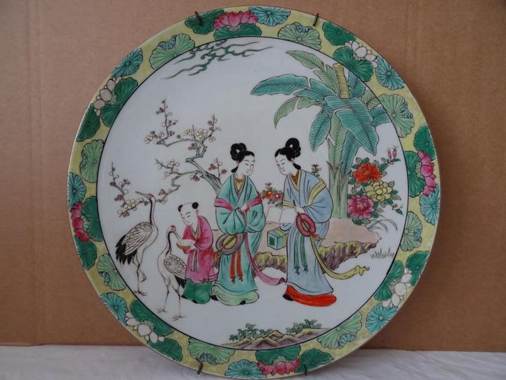 Antieke Japanse schaal Japan antieke grote Japanse schaal, Antiek en Kunst, Antiek | Schalen, Ophalen of Verzenden