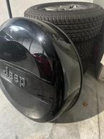 Originele JEEP velgenset 5 stuks met beschermhoes reservewie, Auto-onderdelen, Banden en Velgen, Ophalen, 18 inch, Gebruikt, 255 mm