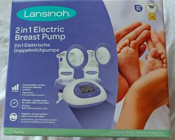 Lansinoh Elektrische Borstkolf 2 in 1 + borstvoeding beha +  beschikbaar voor biedingen