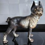 Butoir de porte en fer ancien Boston Terrier, Enlèvement ou Envoi