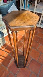 eikenhouten voetstuktafel, Antiek en Kunst, Ophalen of Verzenden