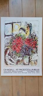 Affiche Marc Chagall non encadrée, Comme neuf, Enlèvement ou Envoi