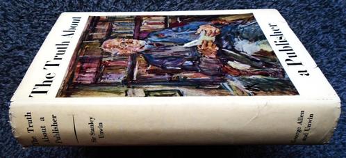 The Truth About a Publisher  - 1960 - Stanley Unwin (editor), Boeken, Biografieën, Gelezen, Overige, Verzenden