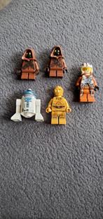 Lego star wars mini figuren 5 stuks 2 x Java 1 x luke skywal, Ophalen of Verzenden, Zo goed als nieuw, Lego