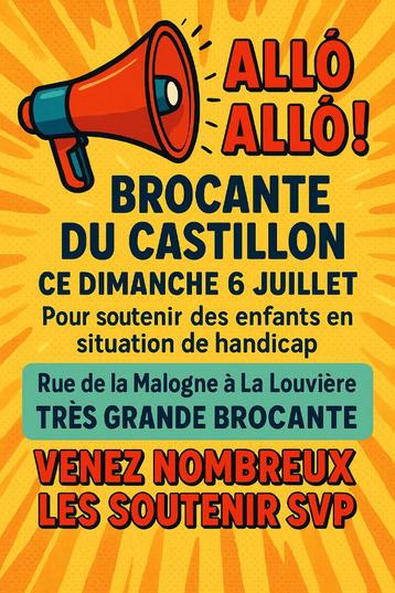 brocante solidaire -la-Louvière beschikbaar voor biedingen