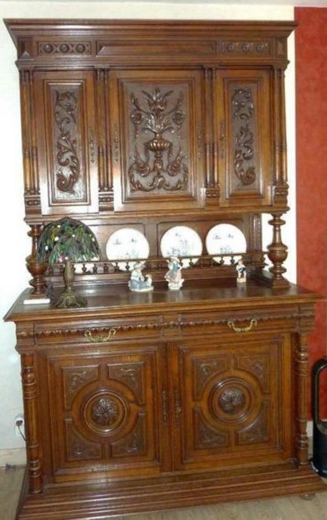 ARMOIRE EN CHÊNE, Antiquités & Art, Antiquités | Meubles | Armoires, Enlèvement