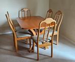 Eettafel met 6 stoelen, Huis en Inrichting, Complete eetkamers, Ophalen, Zo goed als nieuw