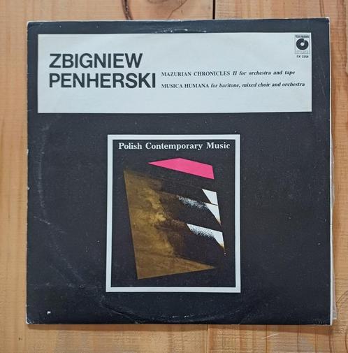 LP: Zbigniew Penherski: Mazurian Chronicles II / Musica Huma, Cd's en Dvd's, Vinyl | Klassiek, Gebruikt, Modernisme tot heden