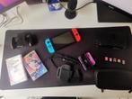 Nintendo Switch pakket – Uitgebreide Set + Spelletjes, Games en Spelcomputers, Ophalen, Gebruikt