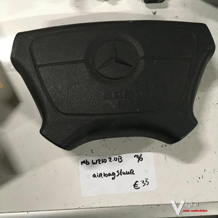Mercedes W210 2.0 Benzine 1996 Stuur Airbag *WJ1 H7N 3Y BRE, Auto-onderdelen, Dashboard en Schakelaars, Gebruikt, Ophalen of Verzenden