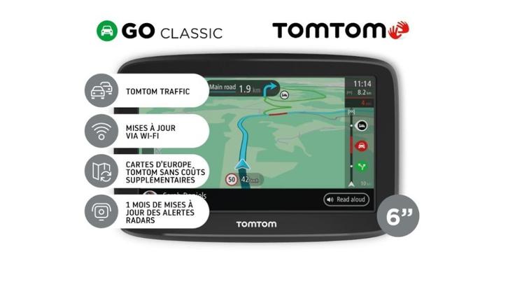🔵💯NEUF •  GPS TOMTOM GO CLASSIC [Europe] Bluetooth/Wifi🔵, Auto diversen, Autonavigatie, Nieuw, Ophalen