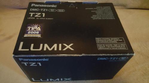 Panasonic Lumix DMC-TZ1 compacte digitale camera, TV, Hi-fi & Vidéo, Photo | Lentilles & Objectifs, Comme neuf, Accessoires, Zoom
