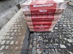 Te koop 2 Terca-pallets + Holcim-cement+groen zand, Doe-het-zelf en Bouw, Metselstenen, Ophalen, Nieuw, Bakstenen