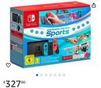 Nintendo switch sports edition met toebehoren, Games en Spelcomputers, Spelcomputers | Nintendo Switch, Ophalen of Verzenden, Zo goed als nieuw
