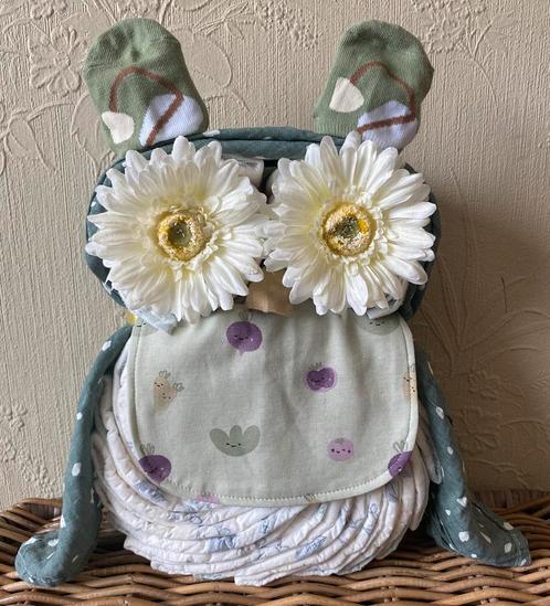 Pampertaart Uil, Kinderen en Baby's, Kraamcadeaus en Geboorteborden, Nieuw, Kraamcadeau, Ophalen of Verzenden