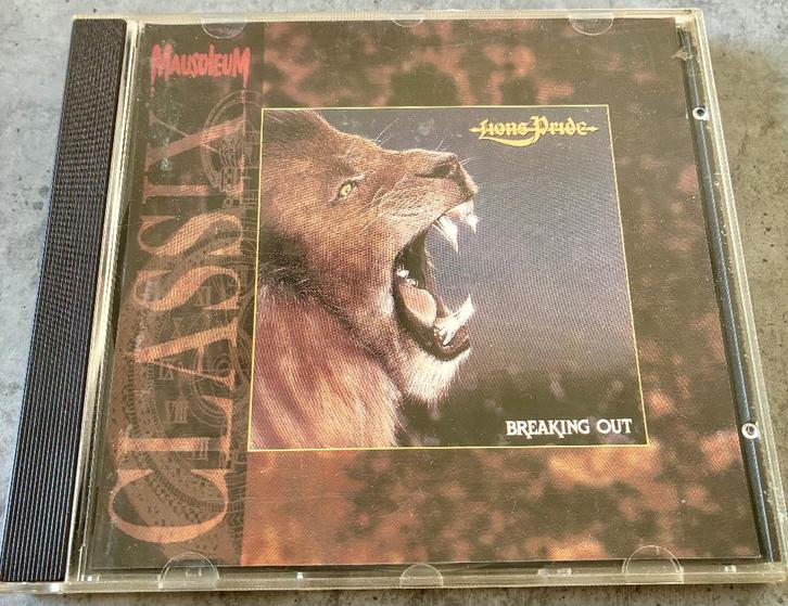 Lions Pride: Breaking Out cd, Cd's en Dvd's, Cd's | Hardrock en Metal, Gebruikt, Ophalen of Verzenden