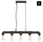 Hanglamp modern/industrieel - NIEUW, Neuf, 75 cm ou plus, Enlèvement ou Envoi, Métal