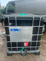 Ibc water ton 1000L, Tuin en Terras, Regentonnen, Ophalen, Zo goed als nieuw