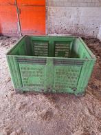 Groene met openingen Hooibak / palletbox, Animaux & Accessoires, Utilisé, Enlèvement ou Envoi, Autres espèces