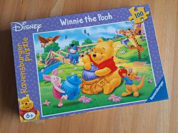 ✪ Puzzel Ravensburger Winnie the Pooh - 100st beschikbaar voor biedingen