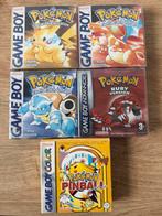 Lot gameboy pokemon red, bleu, yellow, ruby en pinball, Games en Spelcomputers, Ophalen of Verzenden, Zo goed als nieuw